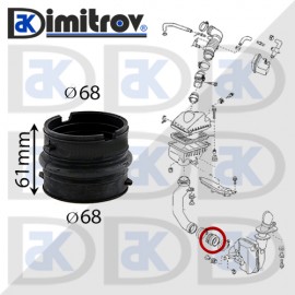 Въздуховод Mazda 323C 323F 323P 323S